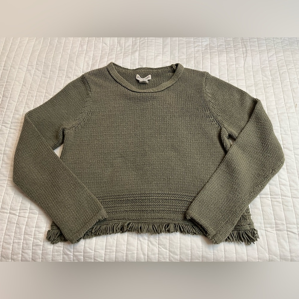 Artisan NY olive green sweater